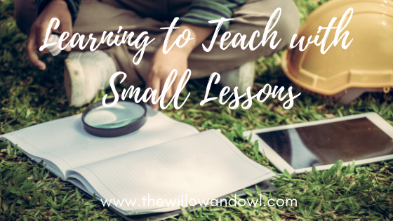 Learning to Teach with Small Lessons