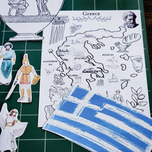 Load image into Gallery viewer, Ancient Greece Explorer Unit Study with Activity Book