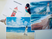 Load image into Gallery viewer, Exploring Lighthouses Mini Unit Study