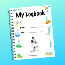 Load image into Gallery viewer, My Logbook for Grade &amp; Progress Science Theme
