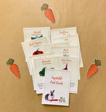 Load image into Gallery viewer, Vegetable Fact Cards &amp; Anatomy

