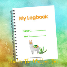 Load image into Gallery viewer, My Logbook for Grade &amp; Progress Fiesta Llama Theme
