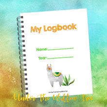Load image into Gallery viewer, My Logbook for Grade & Progress Fiesta Llama Theme
