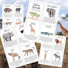 Load image into Gallery viewer, Safari Animals Story Cards