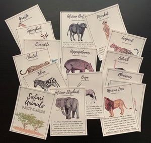 Safari Animals Story Cards