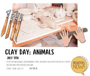 Clay Day: Animals