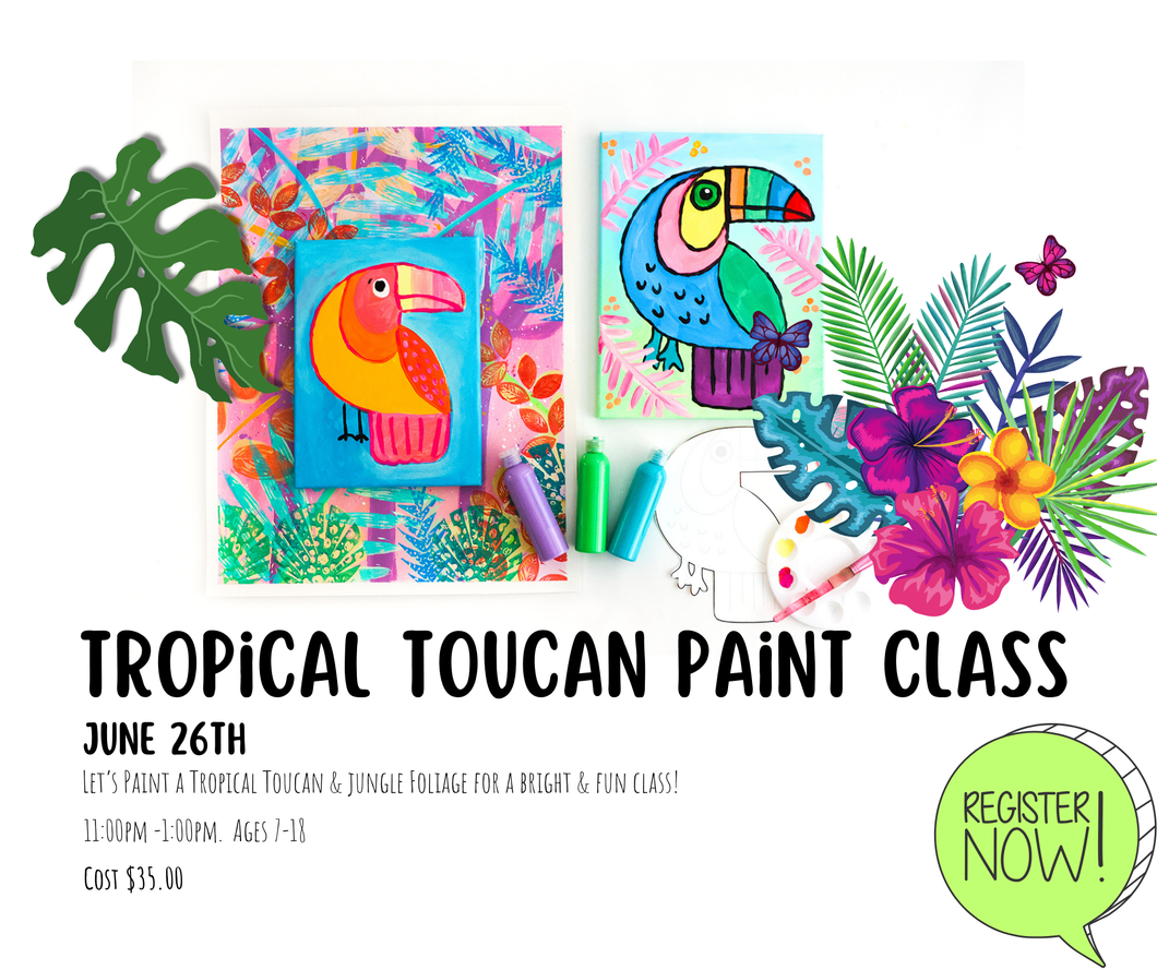 Art Class: Tropical Toucan