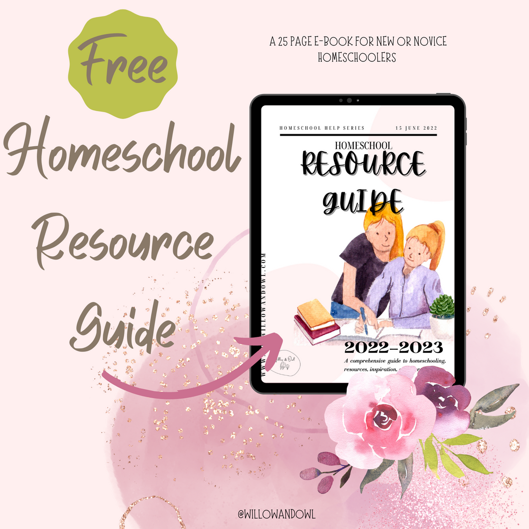 FREE Homeschool Resource Guide 2022-2023
