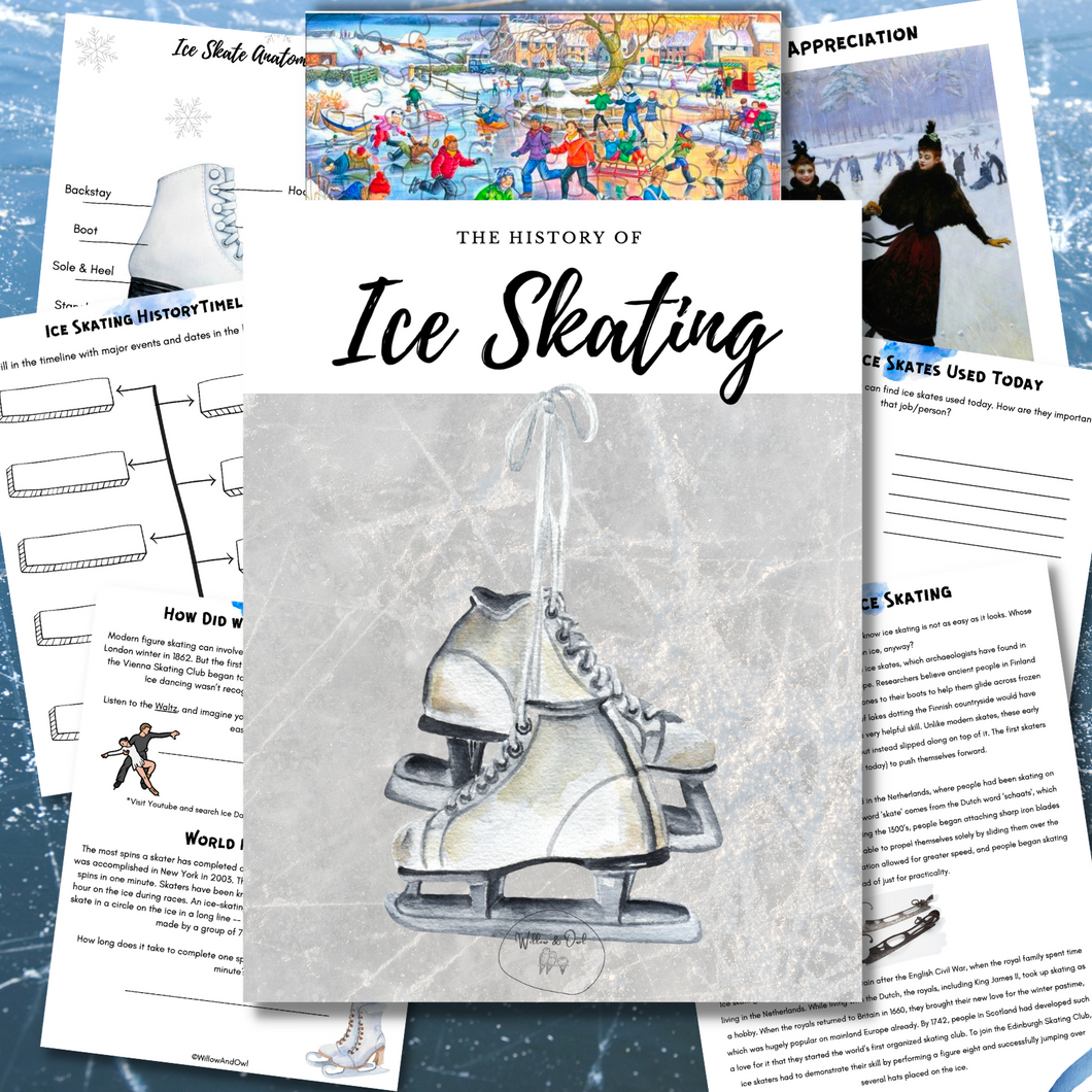 The History of Ice Skating: A Mini Unit Study