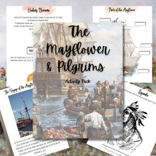 Load image into Gallery viewer, Mayflower &amp; Pilgrim Activity Pack
