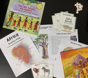 Africa Resource Pack with Anatomy, Life Cycle, Lists & Activities